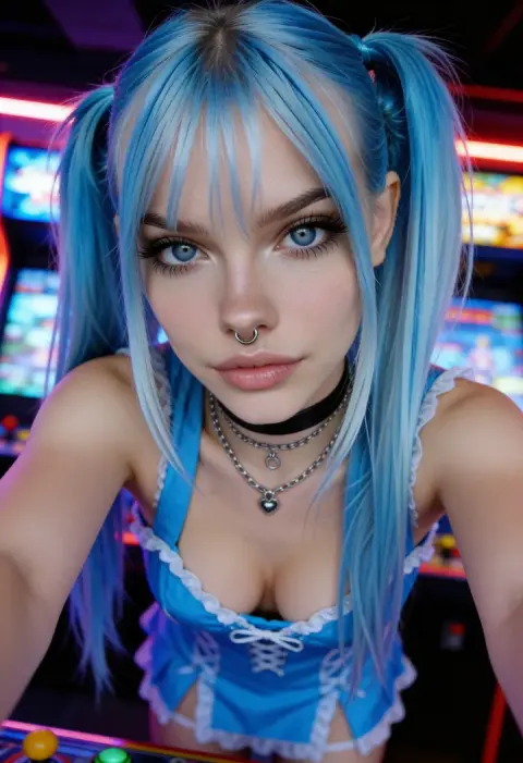 Pixie Blu, Candy AI model